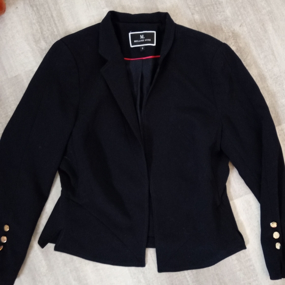 Melanie Lyne Navy Women's Suit Jacket - Picture 2 of 4